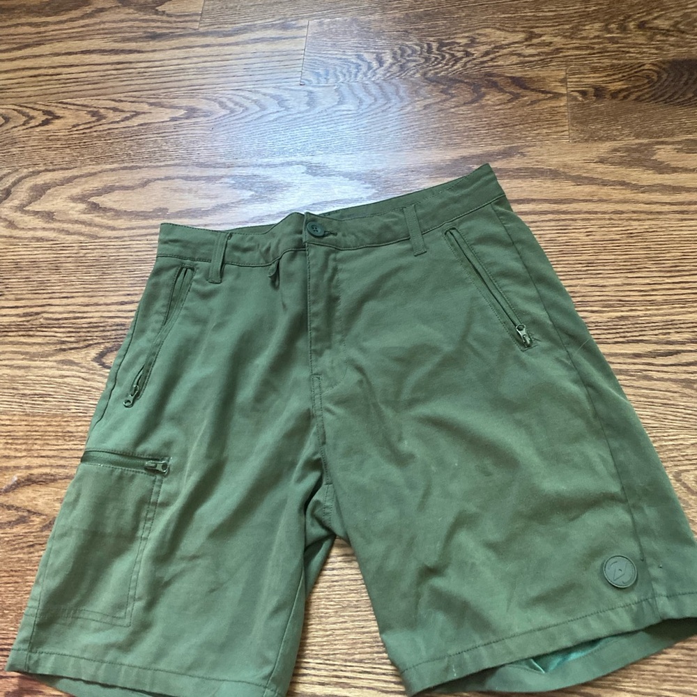 Olive Green Men's Shorts